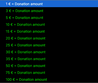 4.03 DONATION - SUPPORT ME