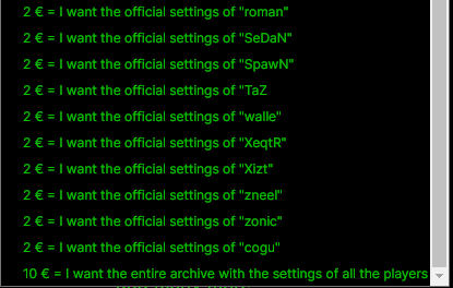 4.091 LEGACY PACK - SETTINGS OF CS:16 LEGENDS
